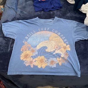 O’Neill surf company cropped T shirt